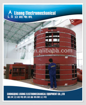 Vertical generator housing/water generator/hydro power