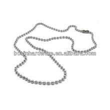 Fashion High Quality Metal New Style 2mm Ball Chain Necklace