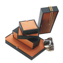 Wooden Boxes, Covered with Velvet