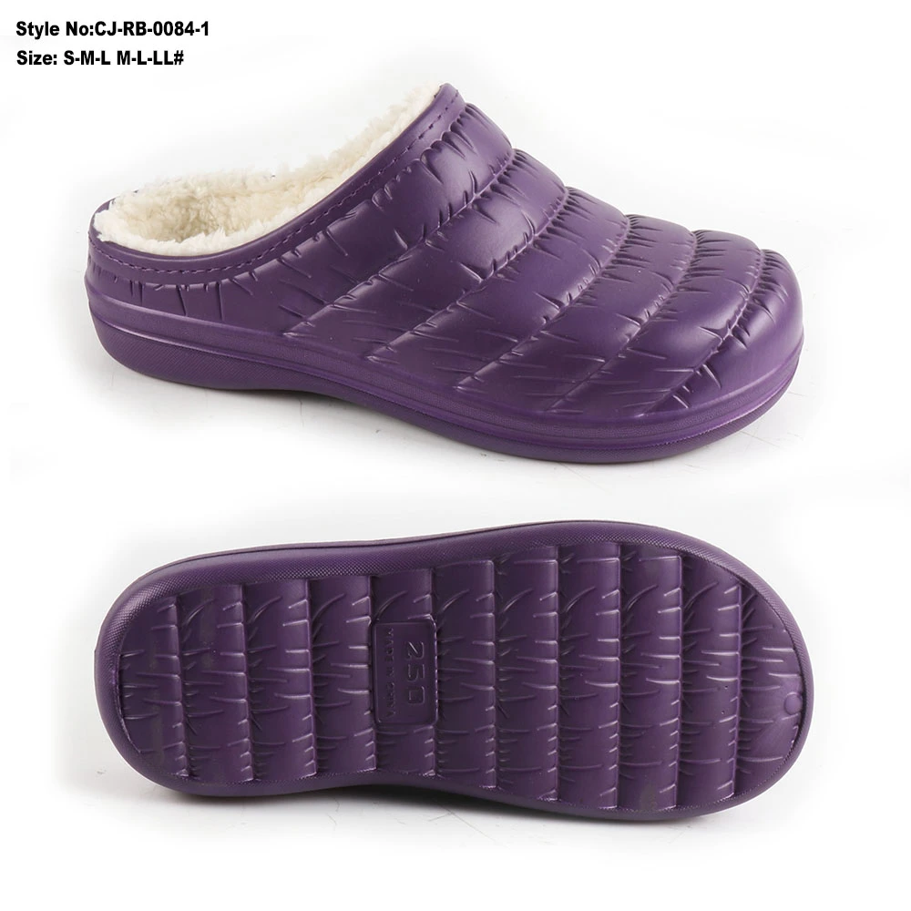 New Style Warm Homeuse Shoes EVA Fur Winter Clog