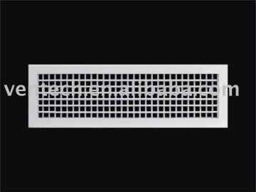 Wall Mounting Grille (Double Deflection Grille)