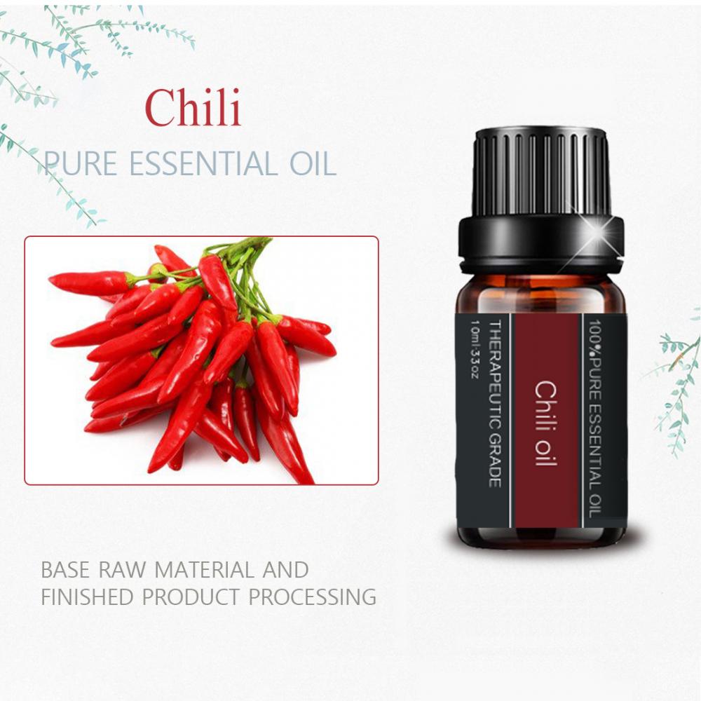 Natural Chili Essential Oil For Skincare Food Additives