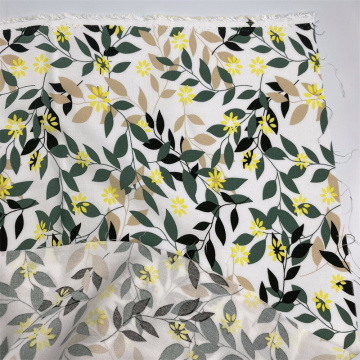 Comfortable Artificial Cotton Printed Fabric