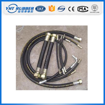 Wholesale products china sae standard hydraulic rubber hose,different size rubber hose,spiral drilling rubber hose