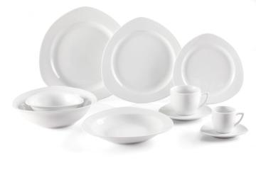 Triangle Porcelain Special Shape Dinnerware Set