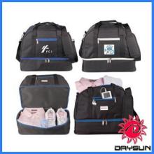 Two compartment duffel bag