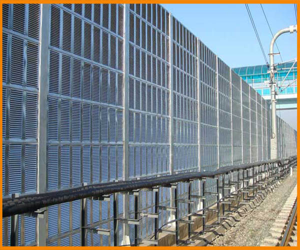 High quality low price ,noise barrier,railway noiseproof screen design