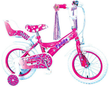 Steel Kids Bike with Training Wheels