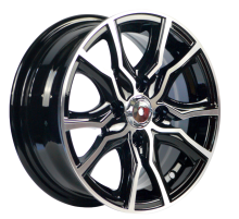 Custom 13x5.5 Inch Alloy Rim Hyper Silver