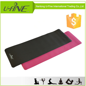 Non slip vinyl exercise mats