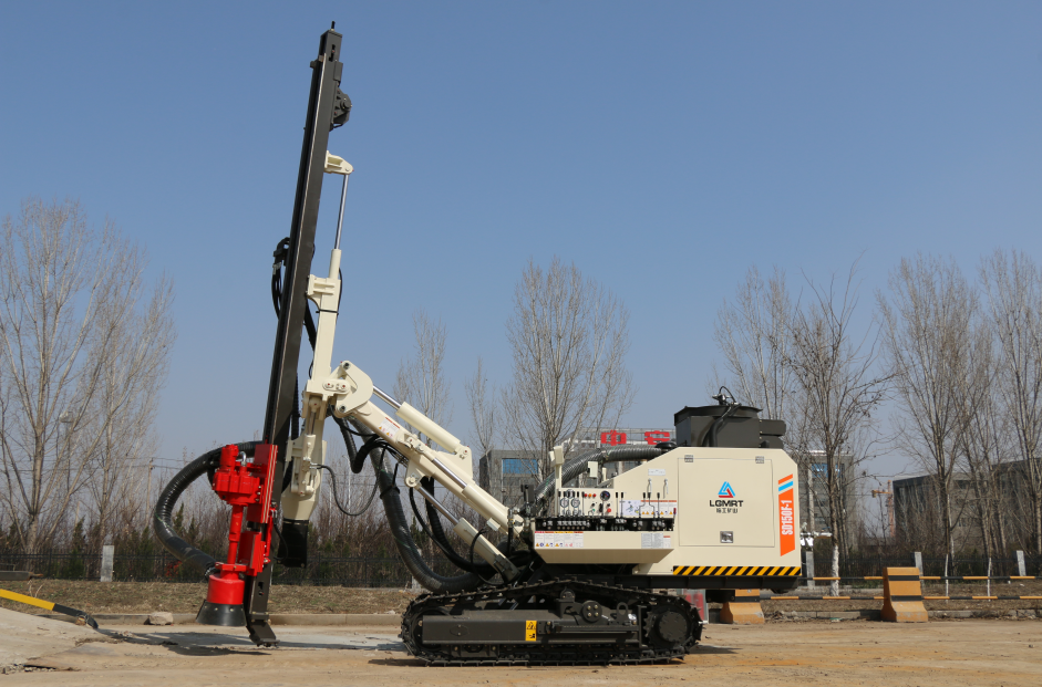 Surface Separated DTH Drilling Rig