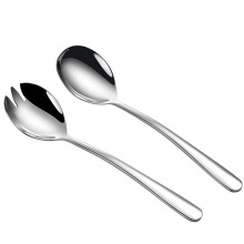 Stainless Steel Salad Spoon Pasta Fork Spaghetti Salad Server