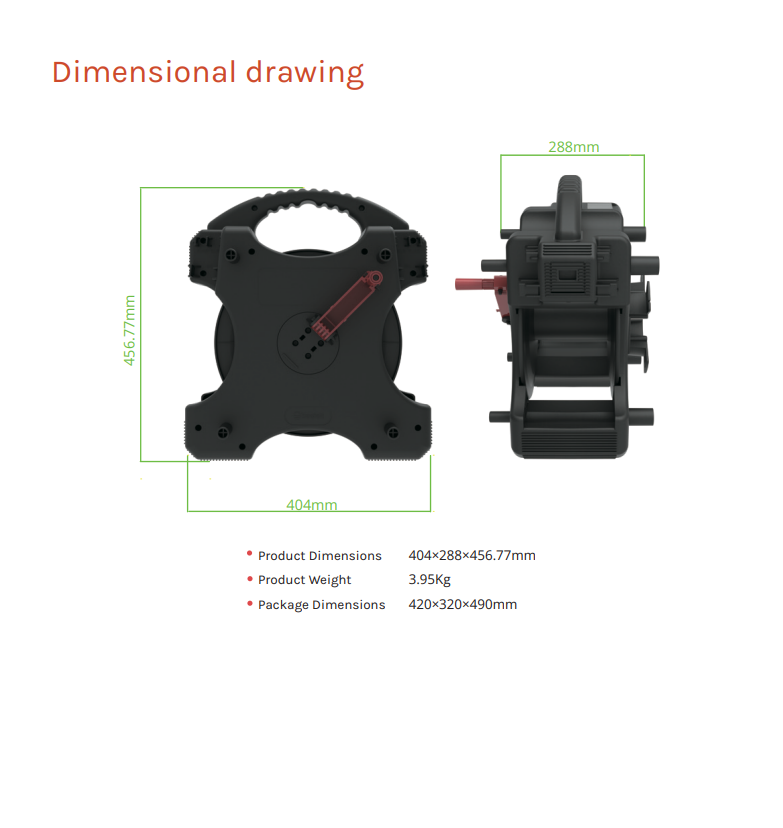 Stackable ABS Cable Reel (2)