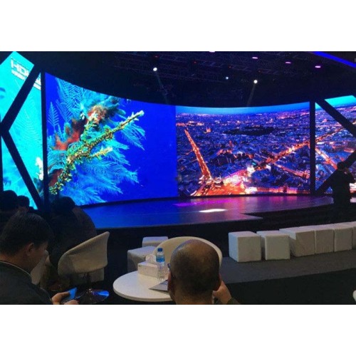 Low Power Consumption Indoor Curved LED Display