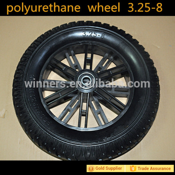 13 inch pu foam wheel 3.25-8 PU foam filled wheel