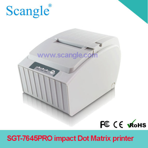 9 Pins Impact DOT Matrix Printer with Easy Paper Loading