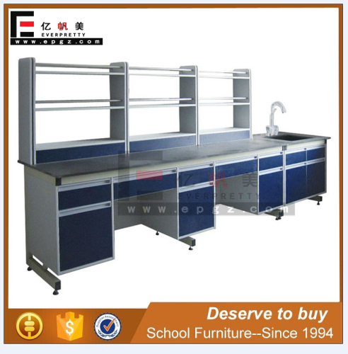 Guangzhou Factory Customized Design School Lab Furniture Science Corner Table