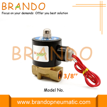 2W040-10 UW-10 3/8'' Semi Direct Brass Solenoid Valve