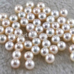 white natural Loose akoya pearl bead