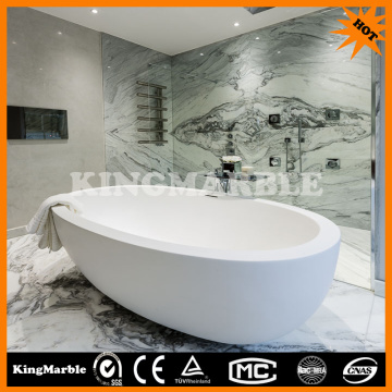 3D marble PVC sheet with high gloss surface