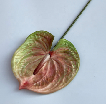 Wholesale 3D Plastic Anthurium Flowers for Wedding Decor