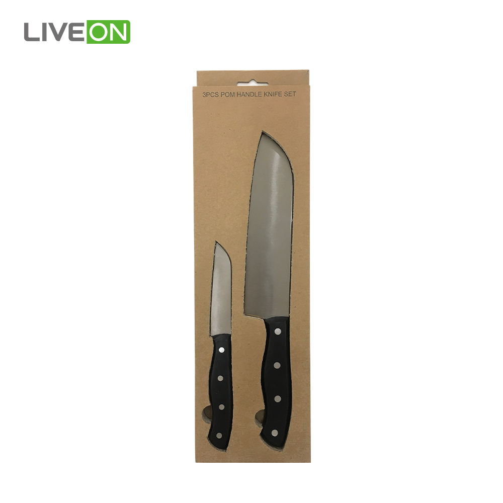 2 adet Santoku ve Soyma Çin Mutfak Bıçağı