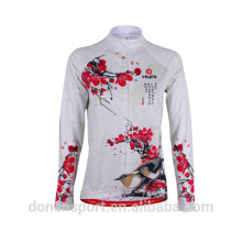 Long sleeve Cycling jersey for women, road bikes jerseys