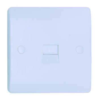 1 GANG TELEPHONE SOCKET - MASTER