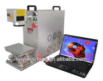 Small portable Fiber laser mark machine low price high quality