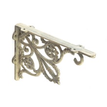 Antique-Style Indoor Outdoor Cast Iron Shelf Bracket