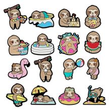 Cute Red PVC Shoe Charms - New Design 3D Monkey Factory Wholesale