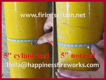 Special for shells fireworks/ 5" display fireworks fiberglass tubes/ Mortars tubes
