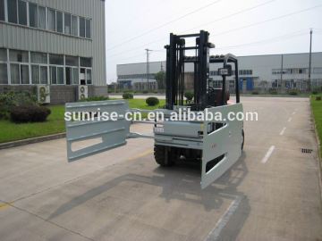 hydraulic forklift attachment bale clamp