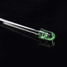 LED verde ultrabrilhante de 5 mm 520 nm 45 graus 0,2 W