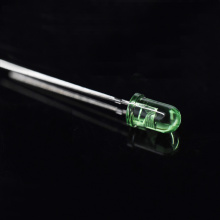 Ultra Bright 5mm Green LED 520nm 45 μοιρών 0,2W