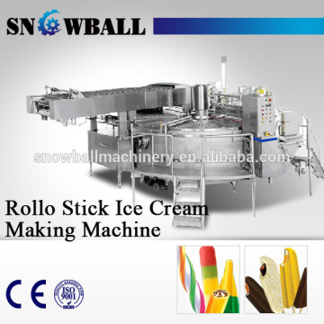 Rollo automatic pop ice cream machine makes ice cream