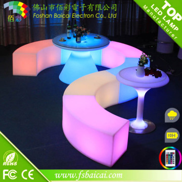 16 Color change led illuminate stool/Nightclub LED bar furniture