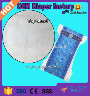 Elastic waistband baby diapers manufacturer