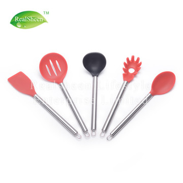 Manico professionale in acciaio inossidabile Utensili da cucina in silicone