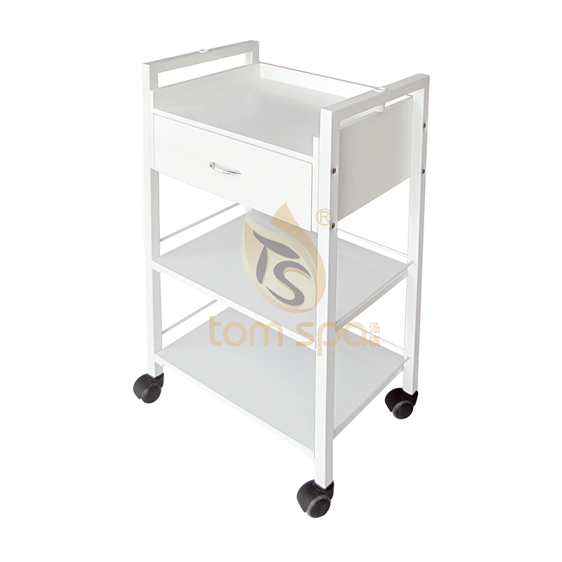 Salon Cart with Single Drawer