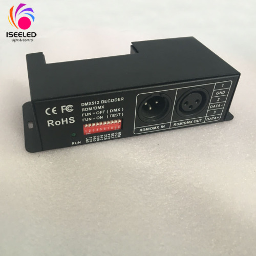 RGBW LED Strip Controller DMX