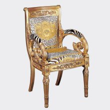 Luxurious Hand-Carved Teak Wood Antique Chairs - VC002