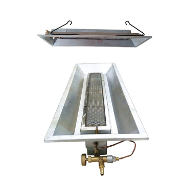 Gas fired infrared patio heaters