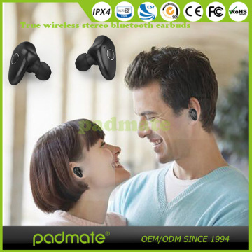 portable dual/single use True Wireless Bluetooth Sports Earbuds