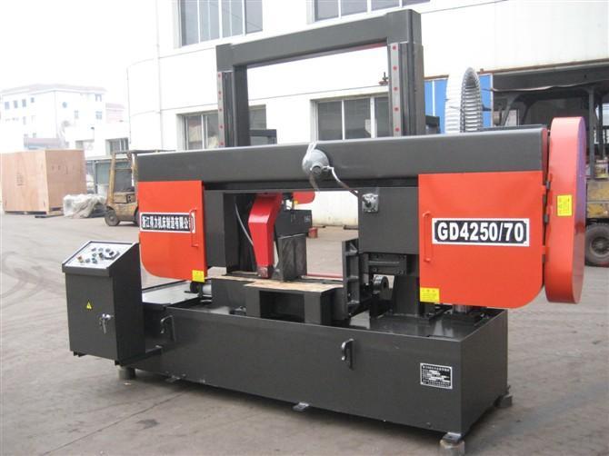 Cutting double column metal cutting band saw machine 42100