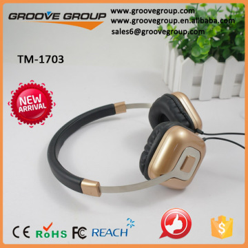 Hisonic funny headsets headphones metal square headsets