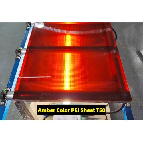 High Quality Amber PEI Plastic Sheet