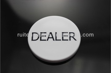 2" Plastic Dealer Button