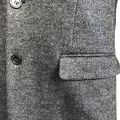 Hochwertiger Patch -Casual -Männerjacke Business Anzug