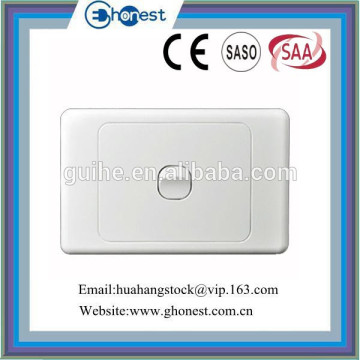 AS302 1G Horizontal australian wall switch with SAA certification